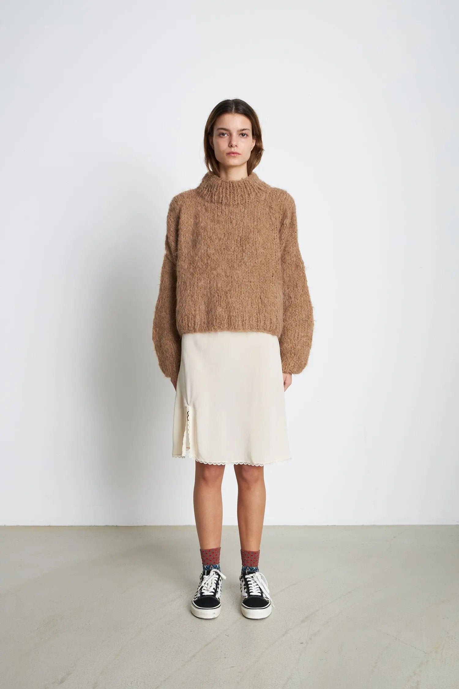 Stella Nova Handcrafted sweater from Peru Sweater 178 Warm Nature