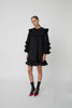 Light Weight Mini Frill Dress - Black