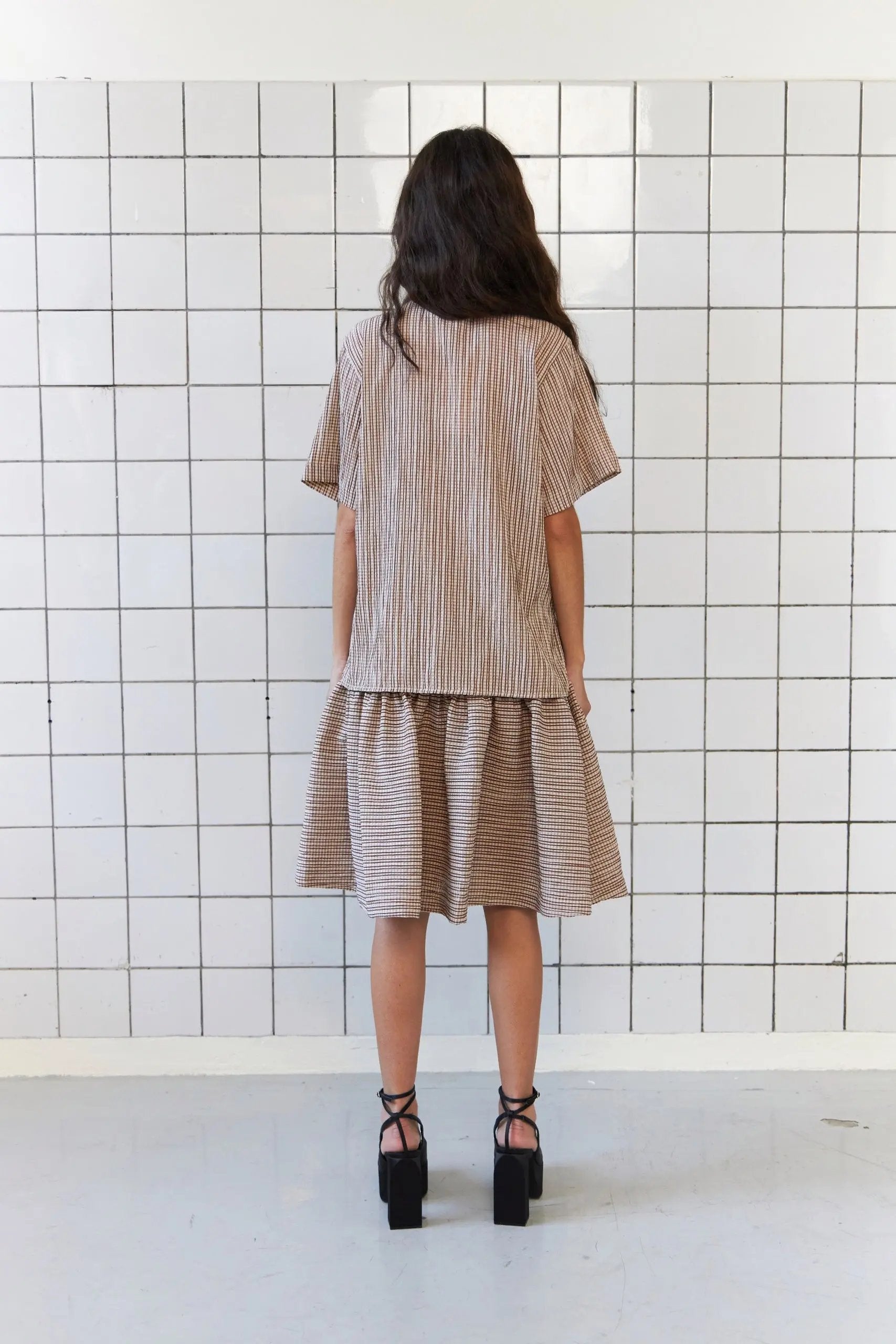 Stella Nova Tessie Shirt Shirt 792 Red Brown