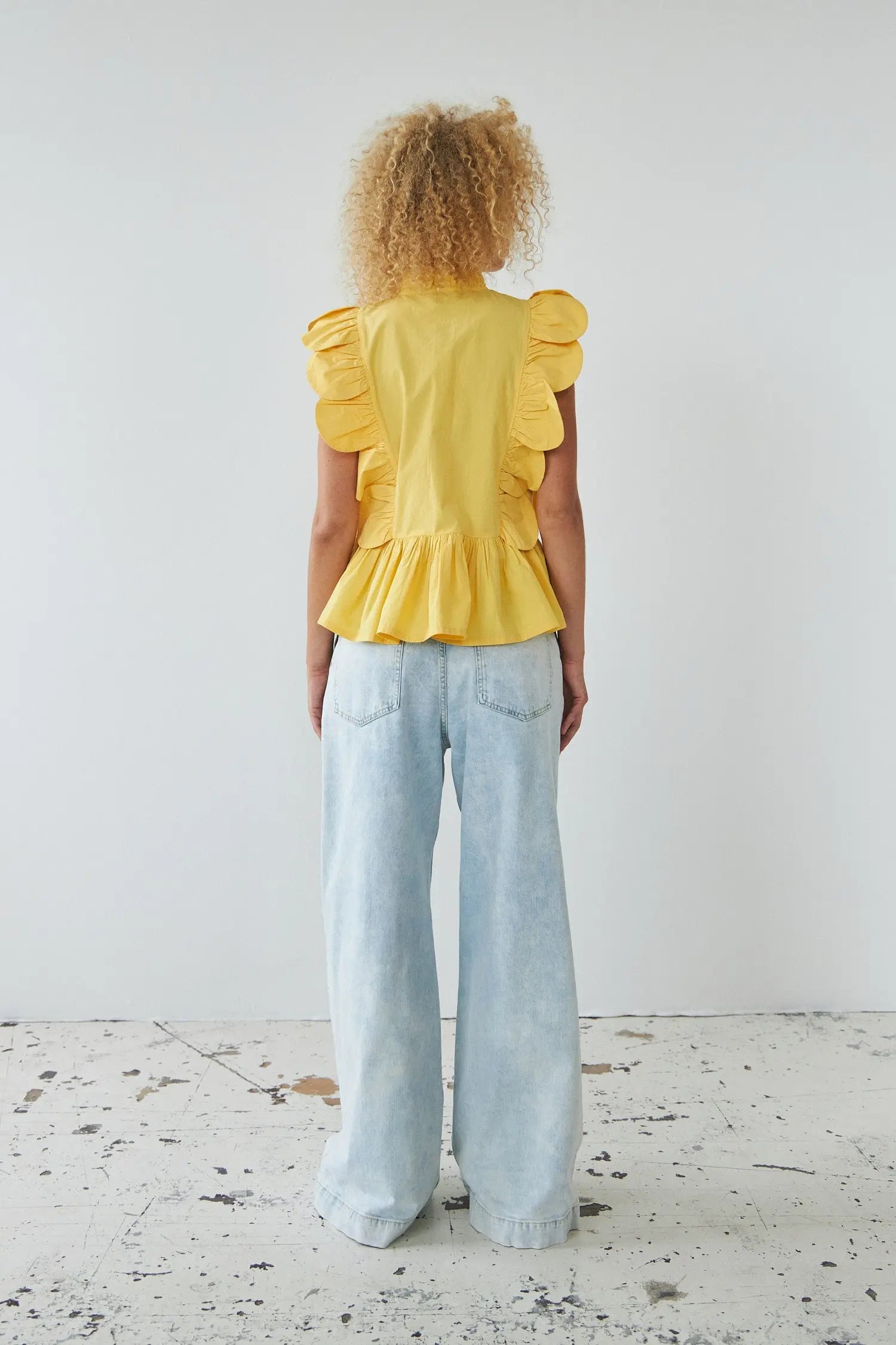 Stella Nova Washed jeans Pants 301 Soft Sky