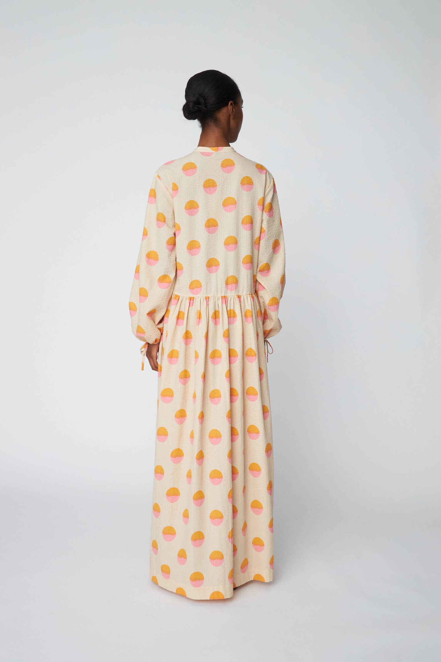 Stella Nova Big Dot Maxi Dress Dress 474 Creme/Red Dots