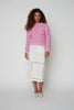 Cotton Stitch Sweater - Pink