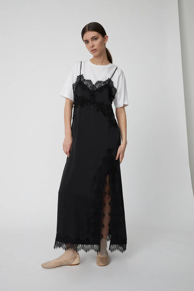 Delicate Lace Dress - Black