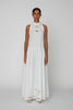 Embroidery Anglaise Sleeveless Maxi Dress - Off white
