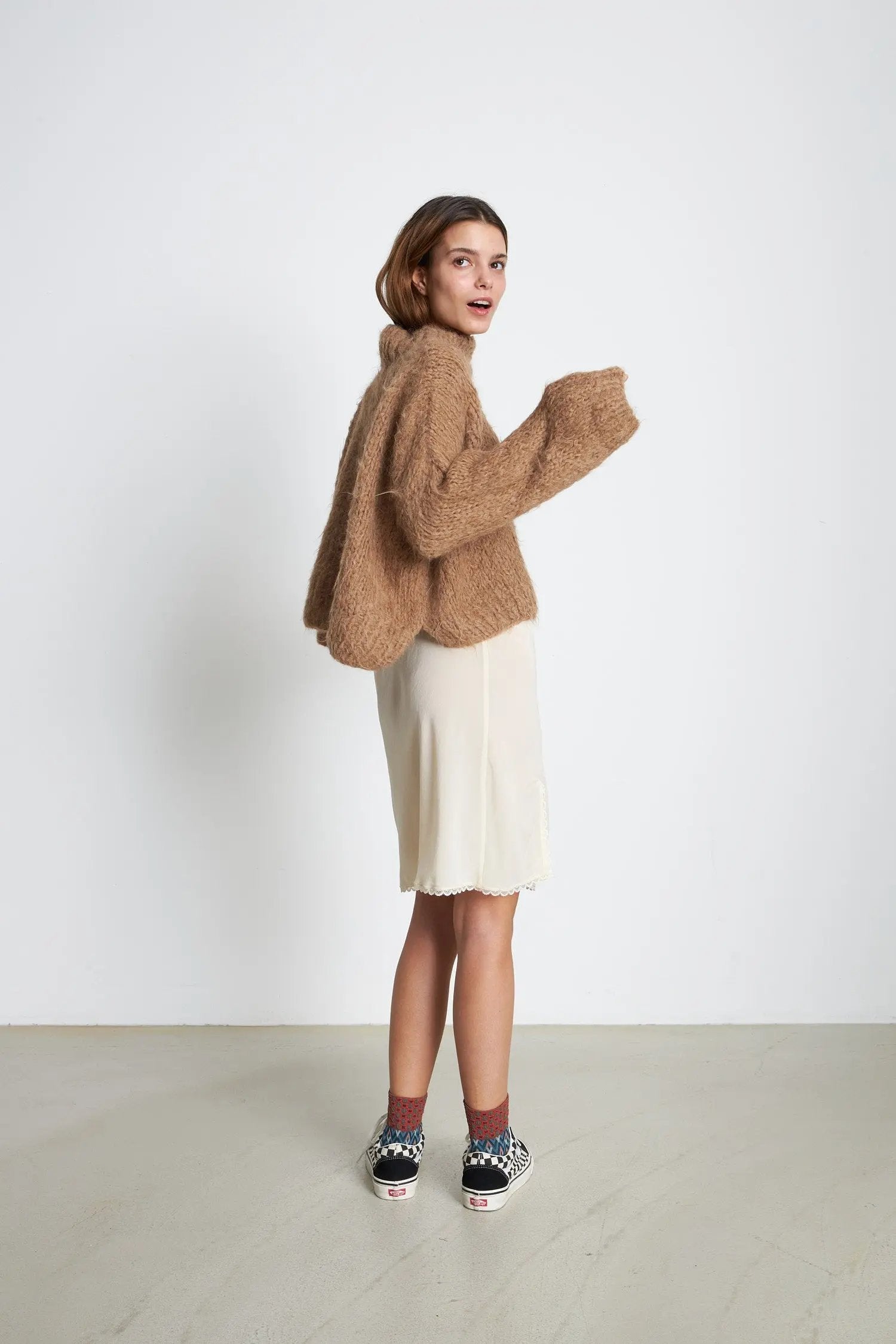 Stella Nova Handcrafted sweater from Peru Sweater 178 Warm Nature