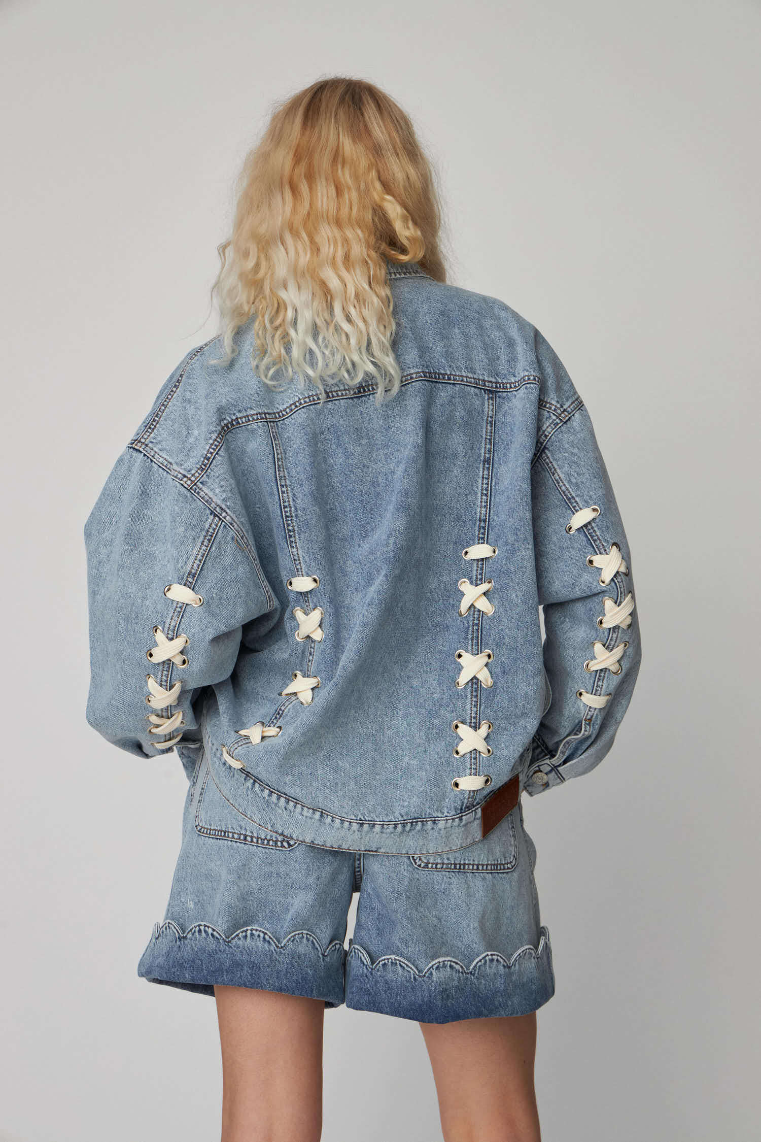 Stella Nova Moon Washed Denim Jacket Jacket 076 Denim Moon Wash