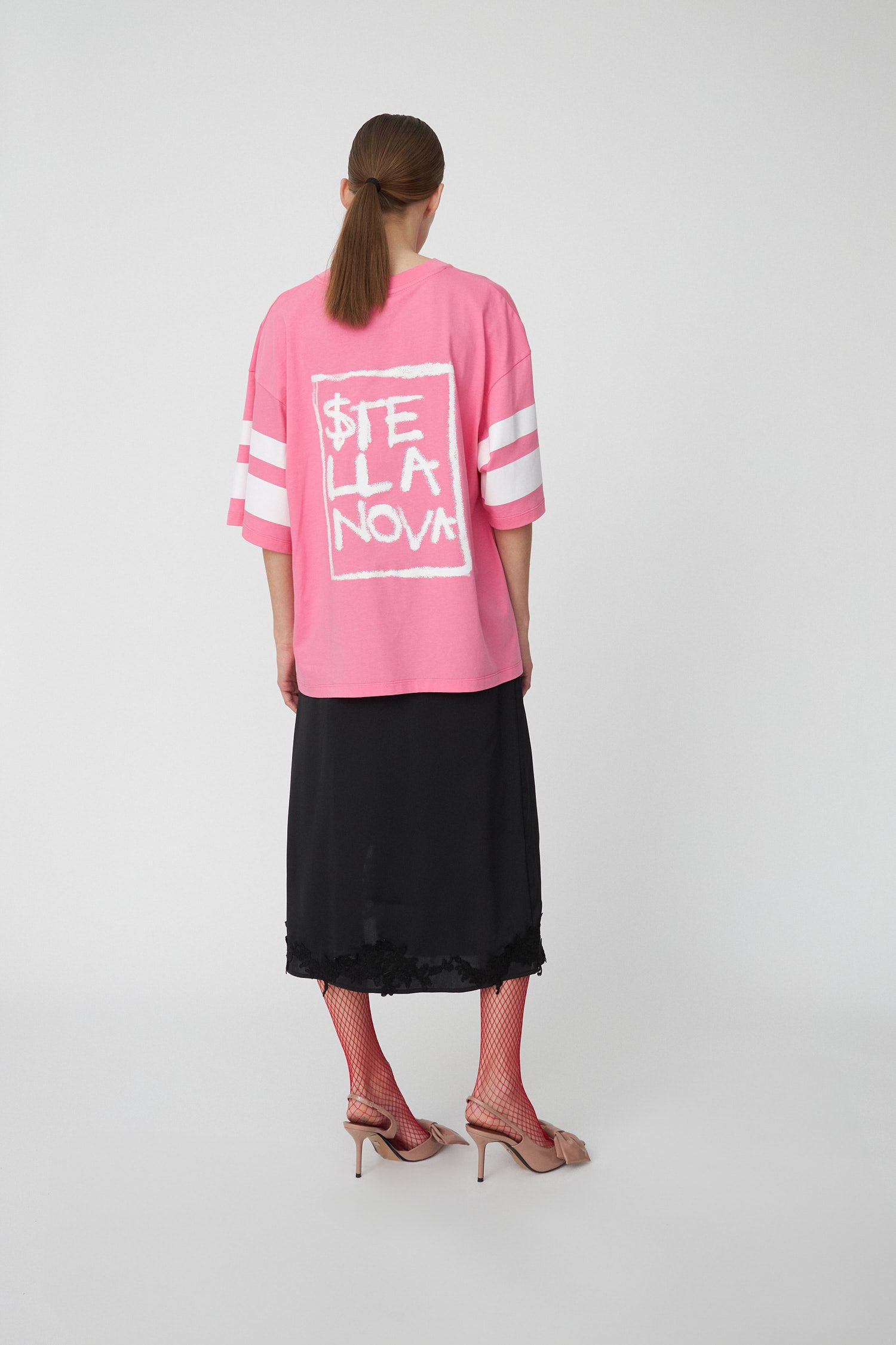 Stella Nova Oversized T-shirt T-shirt 465 Pink