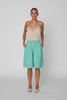 Pinstriped shorts - Bright Mint