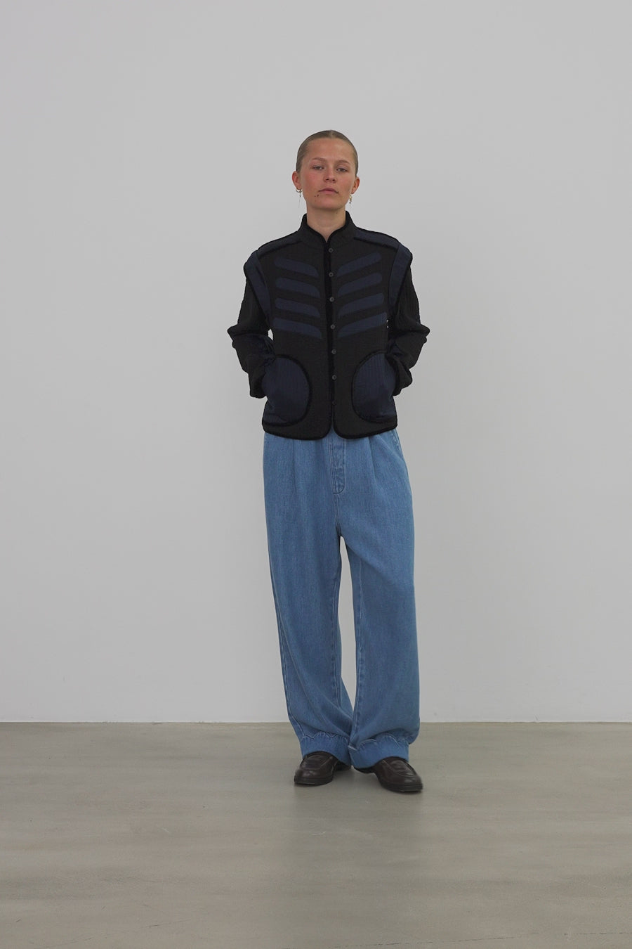 Stella Nova Moon and Star Embroidered Jacket Jacket 999 Black