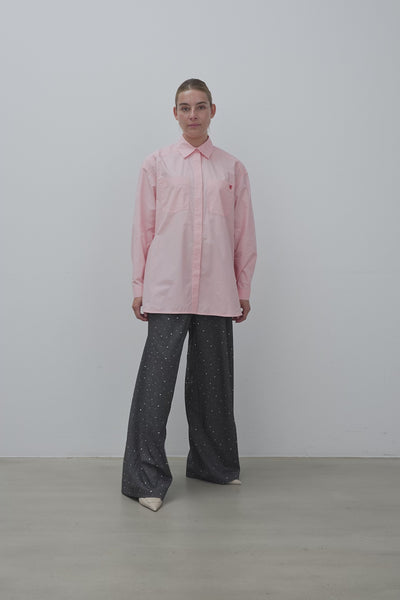 Stella Nova Cotton Poplin Shirt Shirt 648 Clear Pink